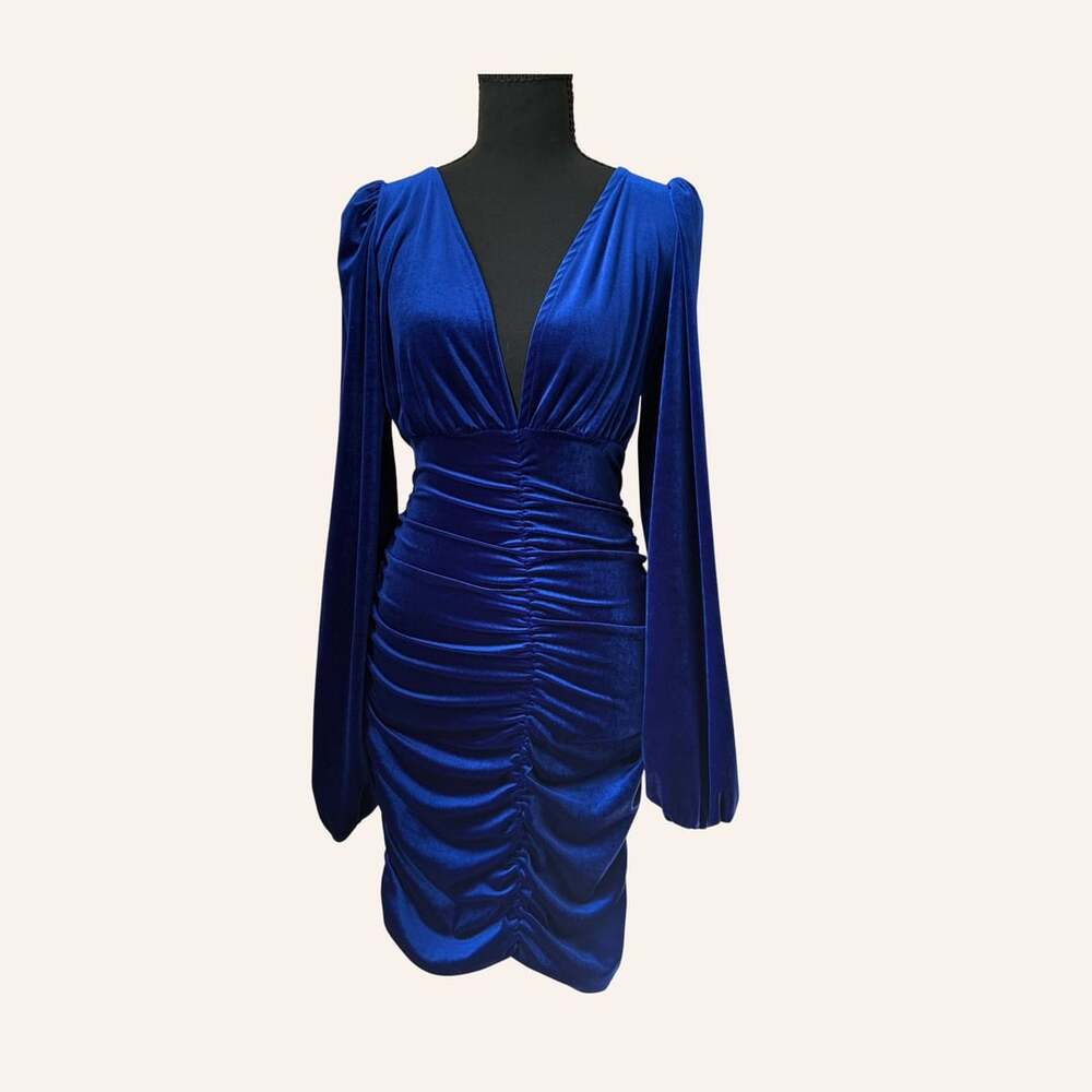 royal blue  bodycon party dress homecoming size 10
